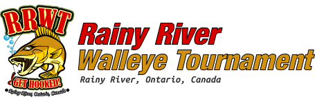 Logo for Rainy River Walleye Tournament